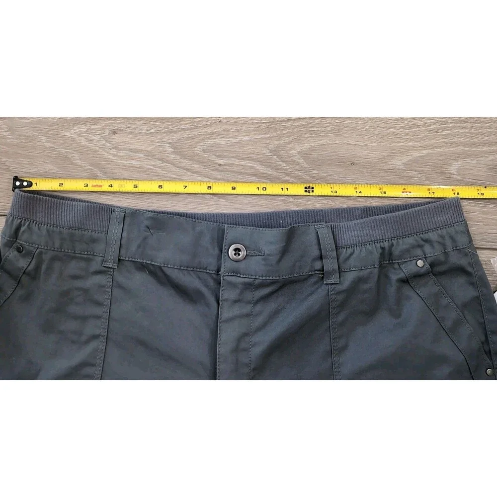 CROFT & BARROW WOMEN'S STRETCH VERSATILE LENGHTH PLANTS STRETCH WAIST W Size 18
